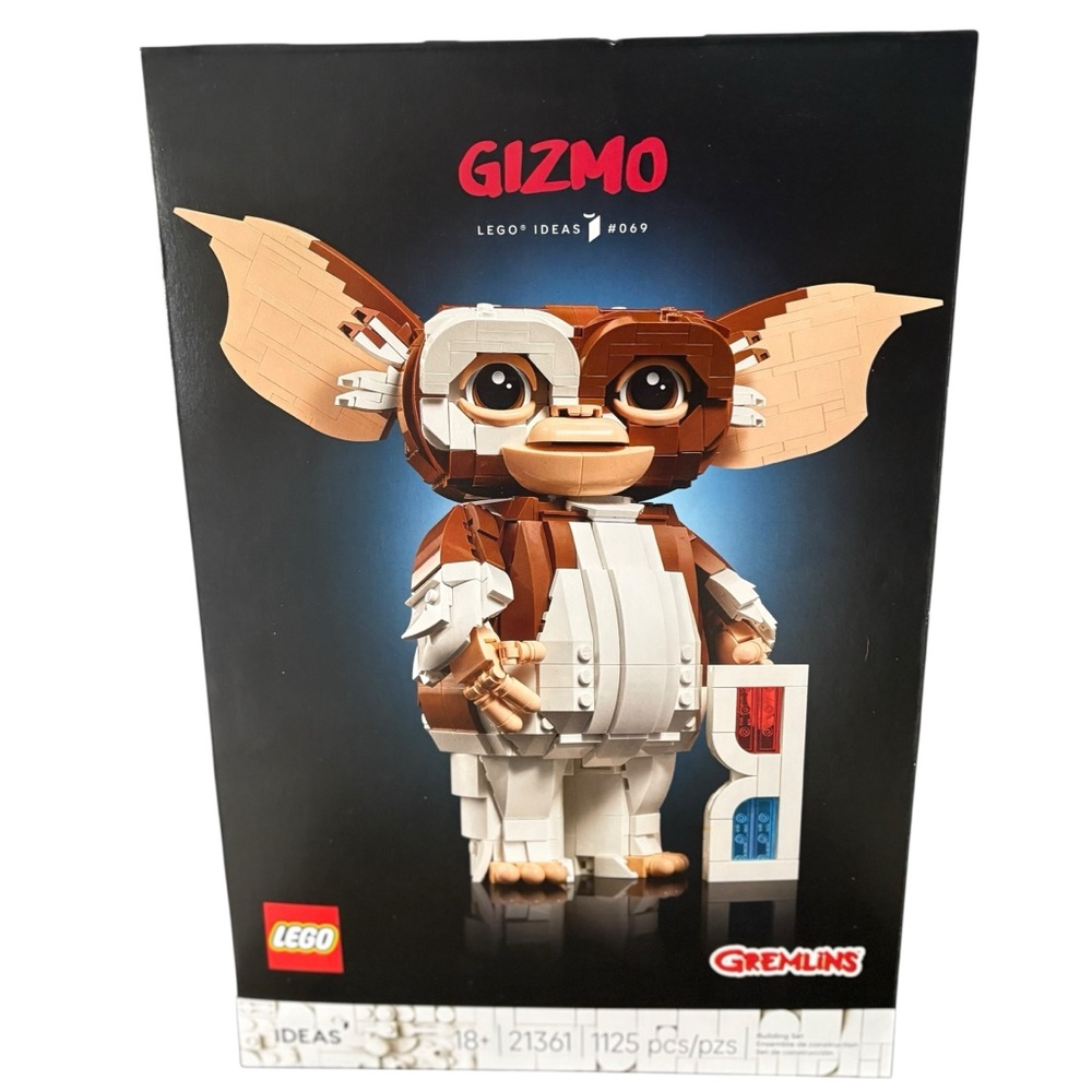 LEGO Ideas Gremlins Gizmo (21361) 1984 Movie 1125 Pieces Brand New Sealed in Box - Picture 2 of 7